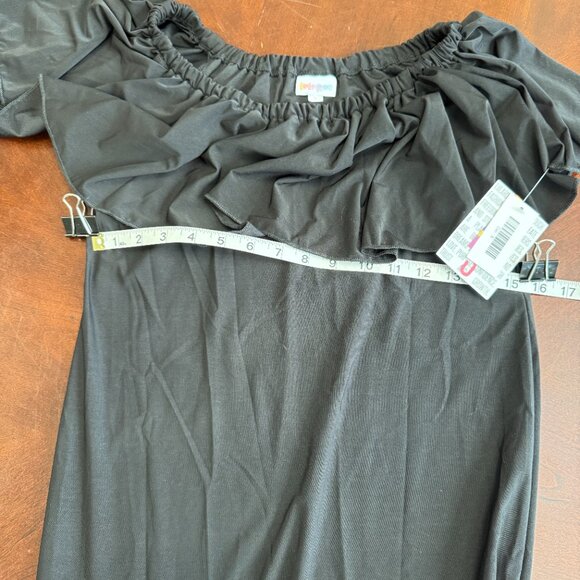 LuLaRoe CiCi Dress Black NWT size S *unicorn* - Picture 6 of 16